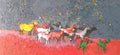 TOWNSHIP COLOURS(SOCIAL DISTANCING),1250X1100,PLASTIC COLLAGE