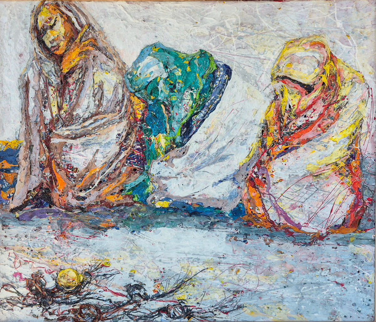 LOBOLA(CHECK MAID)1350x1120,plastic collage