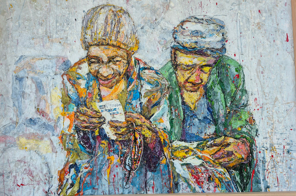 HARSH MEMORIES WITH JOY(MEMORY BOX),1100x950,plastic collage