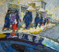 AFTER CHURCH SERVICE,970x670,plastic collage