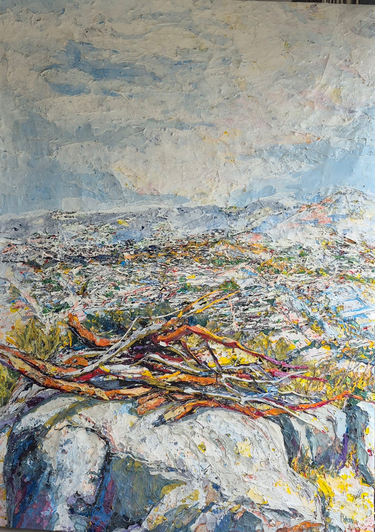 JEHOVAH JIREH,1900/1350, plastic collage